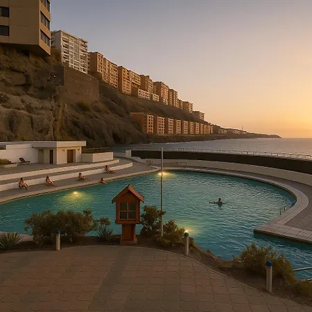 Lägenhet Apto Jardines Del Mar Ocean View Tabaiba